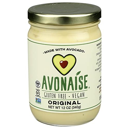 Avonaise Original Vegan Avocado Mayonnaise, 12 OZ