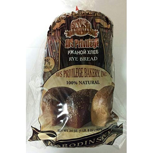 Russian Borodinsky Rye Bread Pack Of 2
