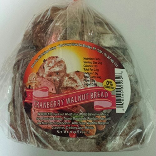 Russian Cranberry Walnut Bread Pack Of 4