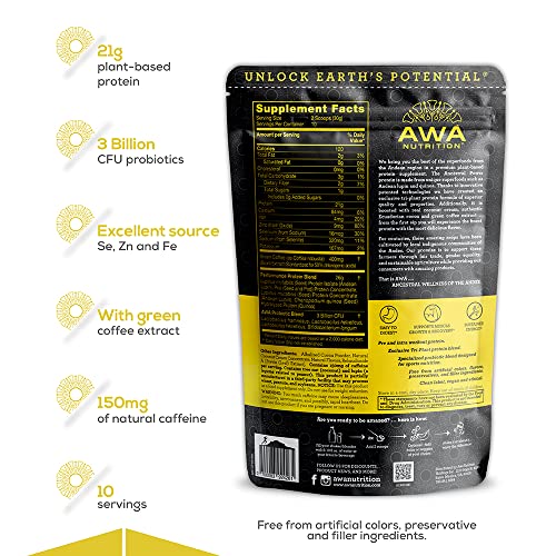 AWA Nutrition Premium Andean Plant-Based Protein Powder | Ancest...