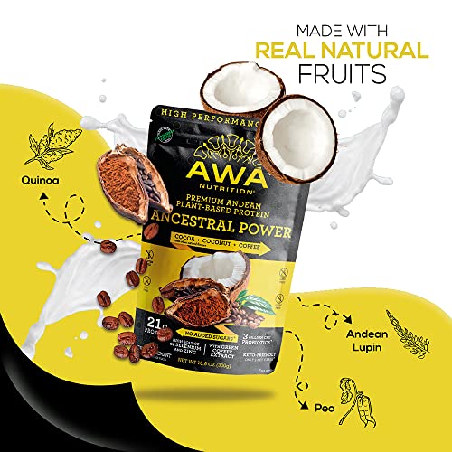 AWA Nutrition Premium Andean Plant-Based Protein Powder | Ancest...