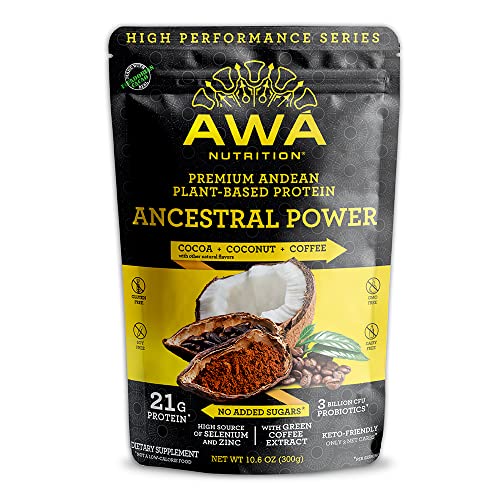 AWA Nutrition Premium Andean Plant-Based Protein Powder | Ancest...