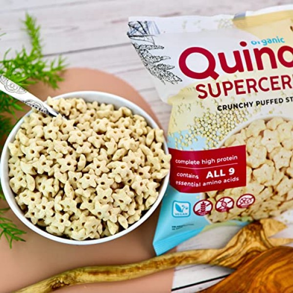 Awesome Snacks Quinoa Cereal 6oz bag - Vegan Gluten Sugar Free