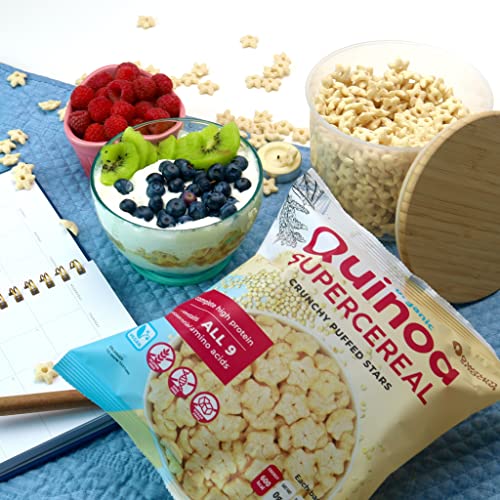 Awesome Snacks Quinoa Cereal 6Oz Bag - Vegan Gluten Sugar Free