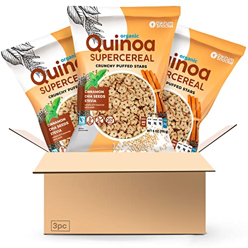 Awsum Snacks SUPERCEREAL with Cinnamon & Chia Seeds 6oz Pack of...