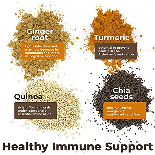 Awsum Snacks SUPERSNACK with Chia Seeds, Turmeric & Ginger 6oz -...