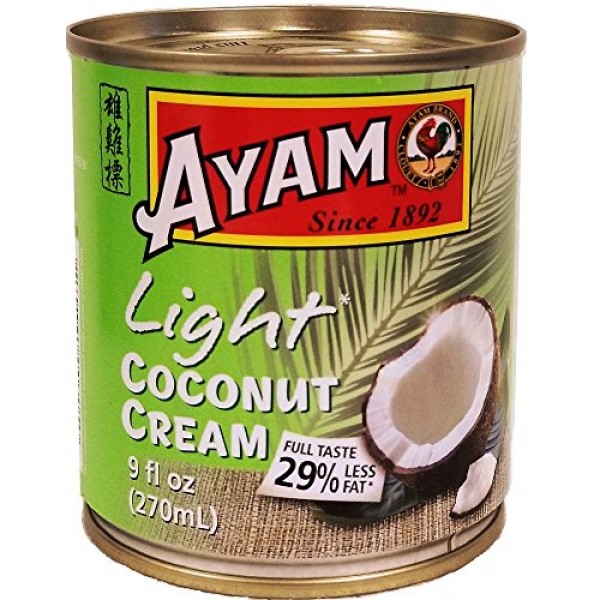Coconut Cream Light Full Taste with 29% Less Fat - 9fl Oz [Pac...