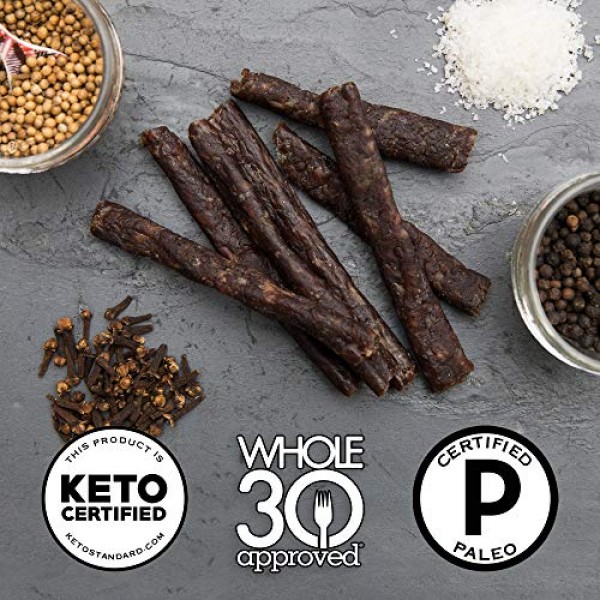 Ayoba Droewors Beef Sticks - Grass Fed, Keto and Paleo Certified...