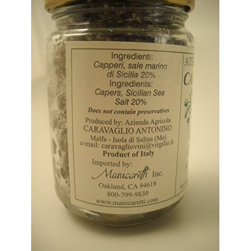 Caravaglio Capers From Sicily - Pack Of 2