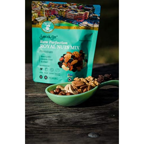 Aznut Mixed Royal Nuts Raw Perfection Non Gmo And Kosher Certifi