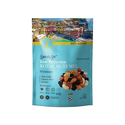 Aznut Mixed Royal Nuts Raw Perfection Non Gmo And Kosher Certifi
