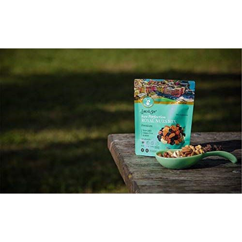 Aznut Raw Perfection Mixed Nuts, Unsalted, Raw Nuts , No Peanuts