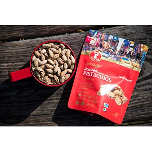 Aznut Turkish Antep Roasted Salted Pistachios, Premium Quality,
