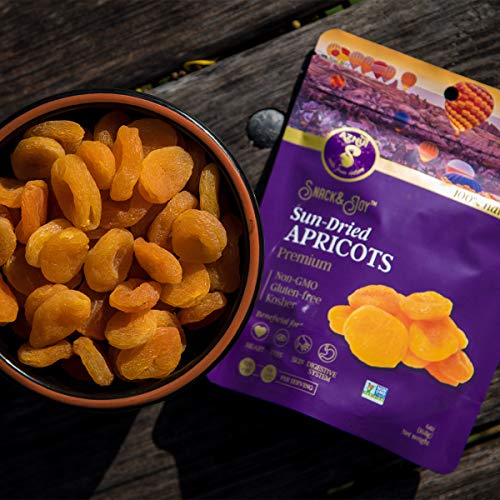 Aznut Turkish Dried Apricots, No Sugar Added, 100% Natural Premi