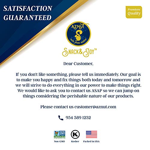 Aznut Turkish Dried Apricots, No Sugar Added, 100% Natural Premi