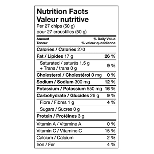 Azpantry Canadian Lays Ketchup Chips Box - 1X Family Size Bag La