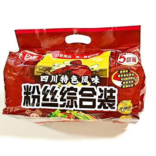 Baijia Combo Pack Instant Vermicelli 19 Oz And 2 Pairs Of Chopst