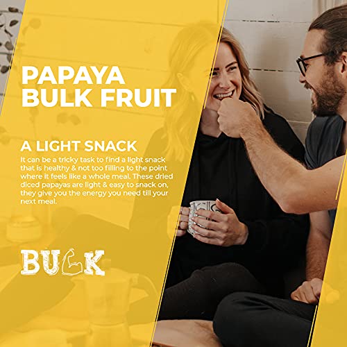 Bulk Dried Diced Papaya, Healthy Fruit For Snacking &Amp; Baking, Ve