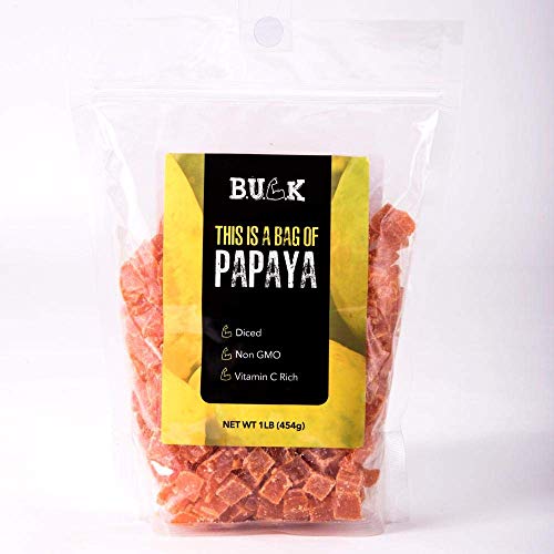 Bulk Dried Diced Papaya, Healthy Fruit For Snacking &Amp; Baking, Ve