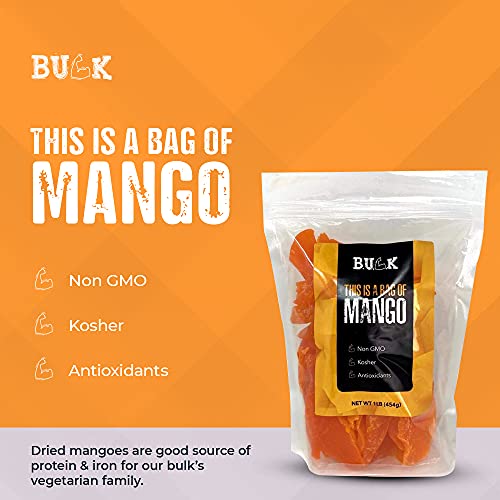 Bulk Dried Mangoes, Healthy Fruit For Snacking &Amp; Baking, Vegan,