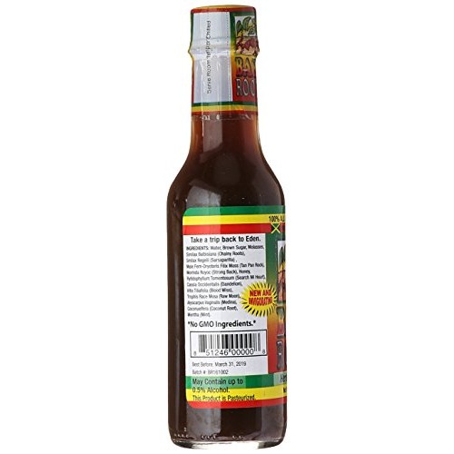 Baba Roots Herbal Energy Drink 5 Fl Oz. 100% All Natural Ingredi