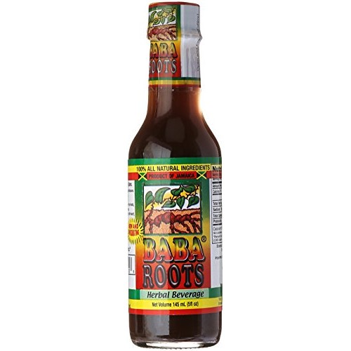 Baba Roots Herbal Energy Drink 5 Fl Oz. 100% All Natural Ingredi
