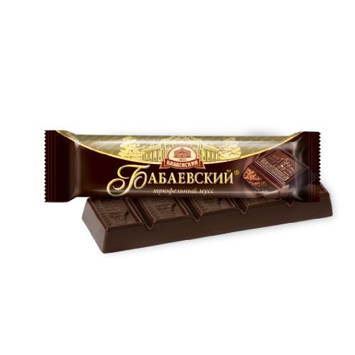 Imported Russian Chocolate Bar Babaevskiy Truffle Mousse Set
