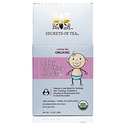 Baby Teething Relief, Baby Teething Magic Tea,60 Doses. Teething
