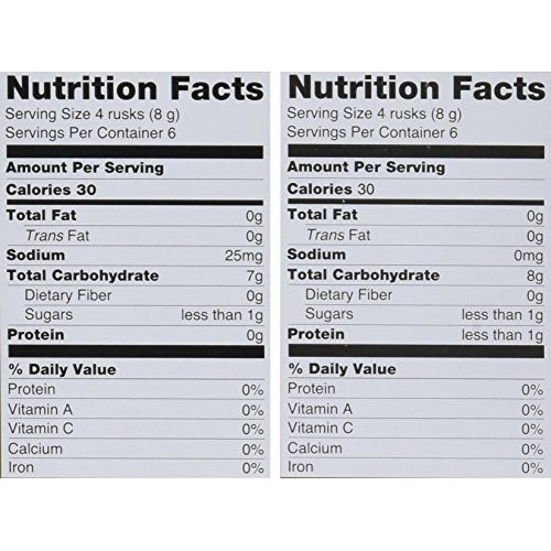 Hot-Kid Baby Mum-Mum Rice Rusks, 2 Flavor Variety Pack, 24 Piece