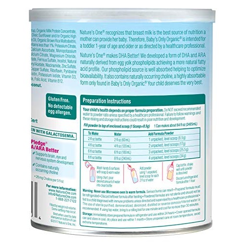 Babys Only Organic Babys Only Lactorelief With Dha &Amp; Ara Toddl