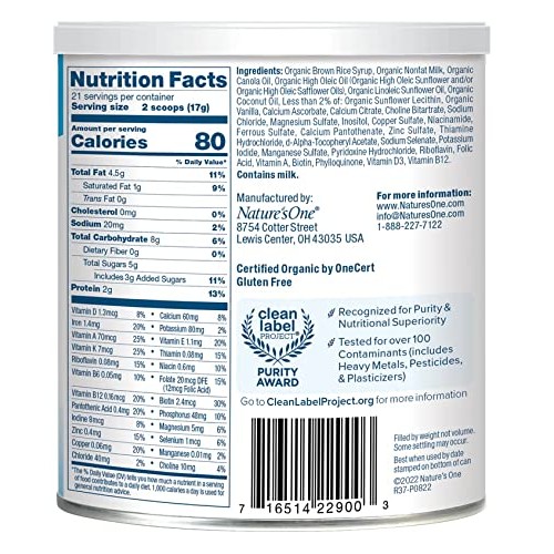 Babys Only Organic Dairy Toddler Formula, | Non-GMO | USDA Orga...