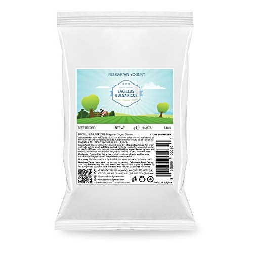 Bulgarian Yogurt Starter Makes 64 Oz / 2 L