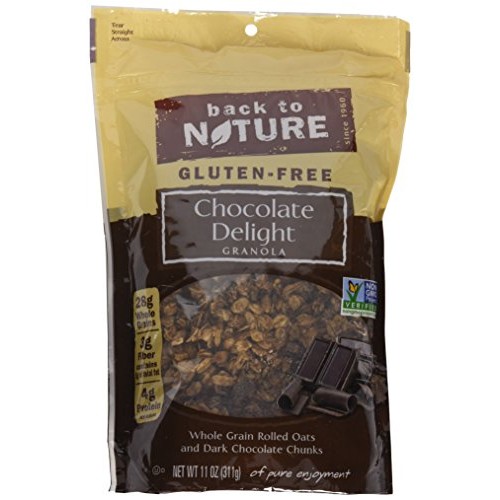 Back To Nature Gluten-Free Chocolate Delight Granola 11Oz 2 Pack