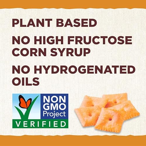 Back to Nature Cheese Flavored Crackers - Non-GMO, Made with Whe...