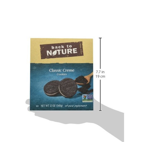 Back To Nature Cookies, Non-Gmo Classic Creme, 12 Ounce Pack Of