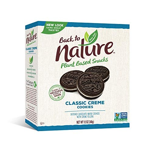 Back To Nature Cookies, Non-Gmo Classic Creme, 12 Ounce Pack Of