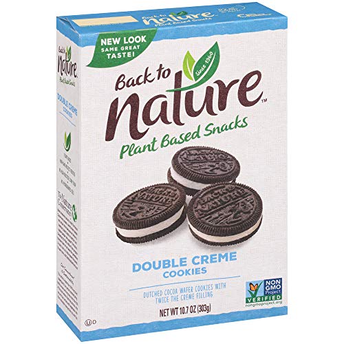Back To Nature Cookies, Non-Gmo Double Classic Crame, 10.7 Ounc