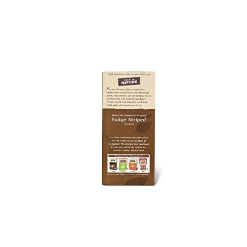 Back To Nature Cookies, Non-Gmo Fudge Striped Shortbread, 8.5 Ou