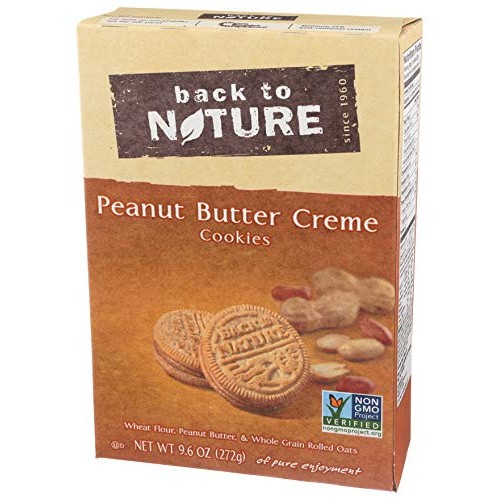Back To Nature Cookies, Non-Gmo Peanut Butter Creme, 9.6 Ounce