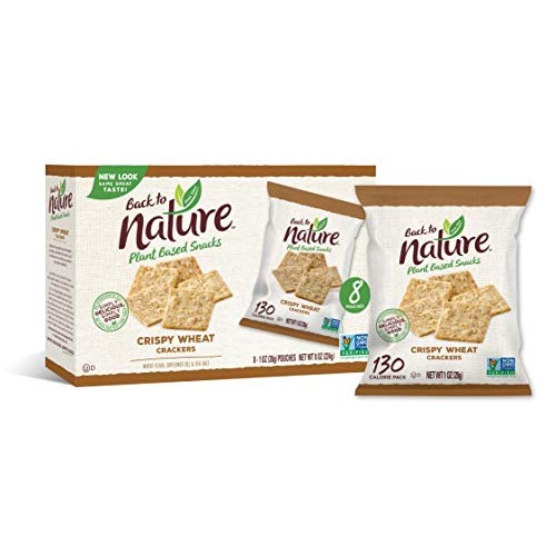 Back To Nature Crackers, Non-Gmo Crispy Wheat, 1 Ounce Grab &Amp; Go