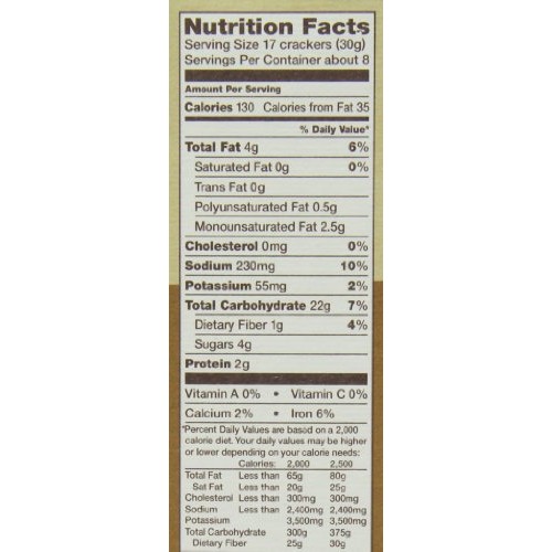 Back To Nature Crackers, Non-Gmo Crispy Wheat, 8 Ounce Packagin