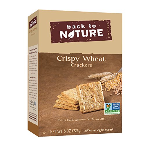 Back To Nature Crackers, Non-Gmo Crispy Wheat, 8 Ounce Packagin