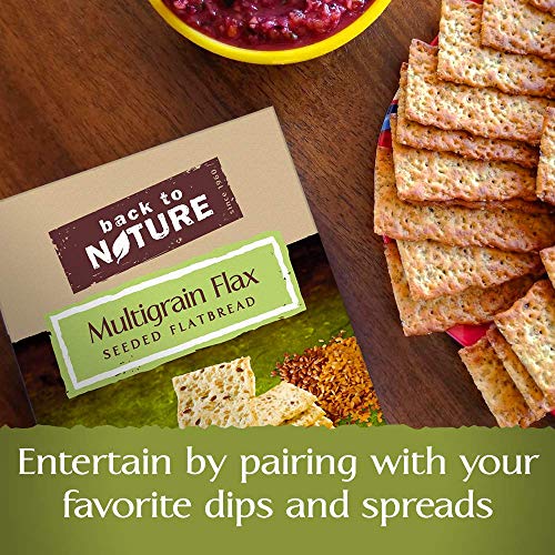 Back To Nature Crackers, Non-Gmo Multigrain Flax Seed, 5.5 Ounce