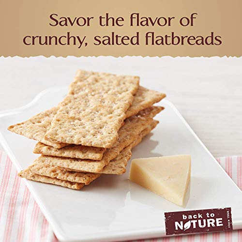 Back To Nature Crackers, Non-Gmo Pink Himalayan Multigrain Flatb