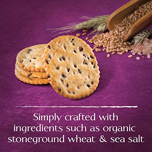 Back To Nature Crackers, Organic Stoneground Wheat, 6 Ounce Pac