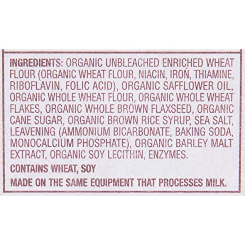 Back To Nature Crackers, Organic Stoneground Wheat, 6 Ounce Pac