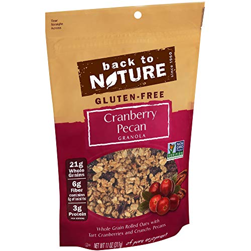 Back To Nature Gluten Free Granola, Non-Gmo Cranberry Pecan, 11