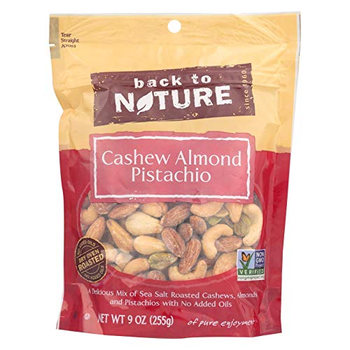 Back To Nature Trail Mix, Non-Gmo Cashew Almond Pistachio Blend,