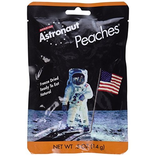 Astronaut Freeze Dried Peaches Pouch