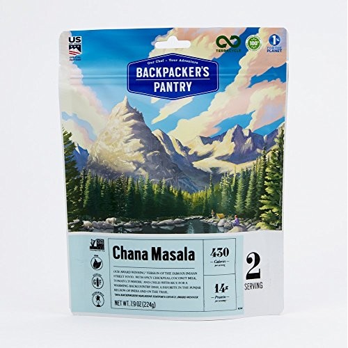 Backpackers Pantry Chana Masala, 2 Servings Per Pouch, Freeze D